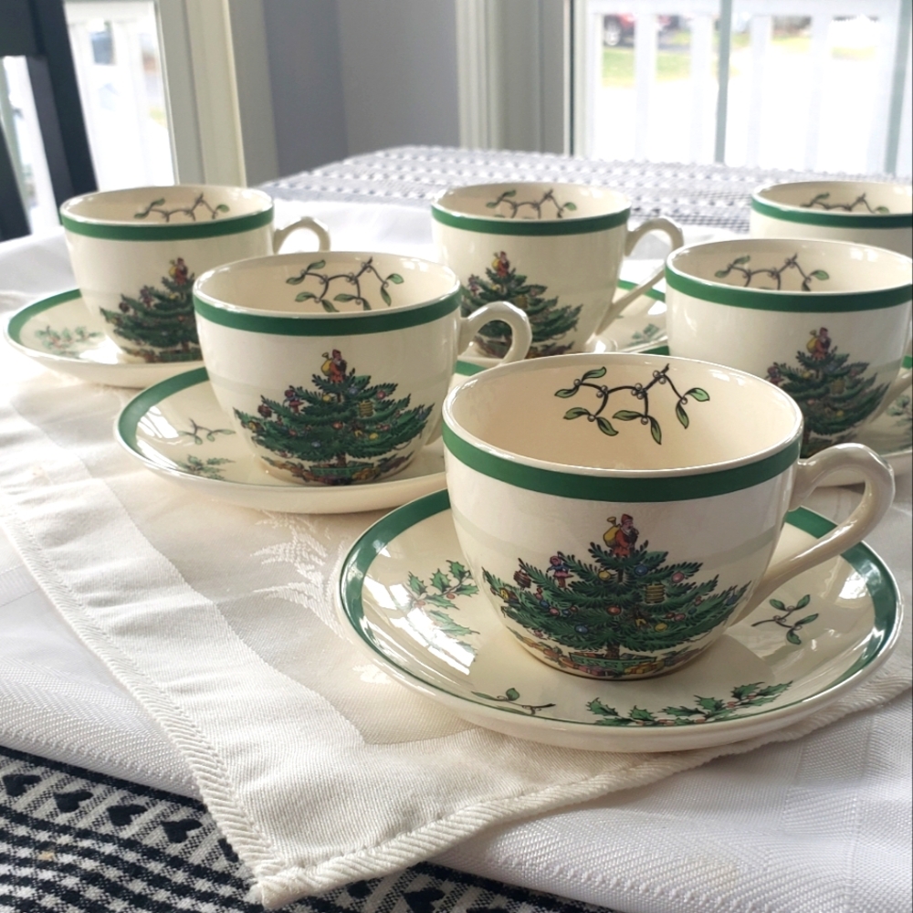 Spode Christmas Tree Cups